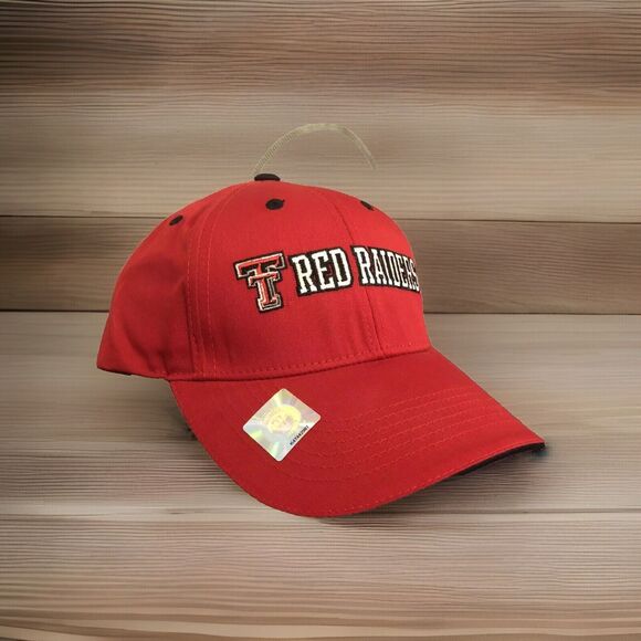 Texas Tech Red Raiders Hat Cap Embroidered Logo Captivating Headgear University - Picture 2 of 9